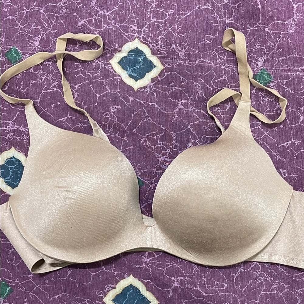 Victoria's Secret Shimmering Beige Bra
